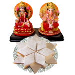 Ganesh Lakshmi with Chocopie