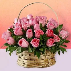 Gift Online Arrangement of Pink Roses