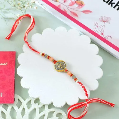 Modern Metallic Rakhi