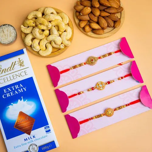 Rakhi Delight with Chocolates & Nuts