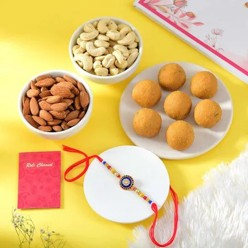 Bhaiyas Delightful Rakhi Set