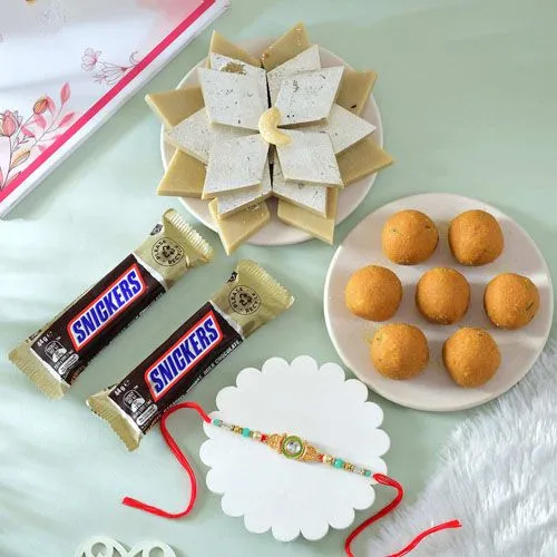 Gourmet Delight Rakhi Set