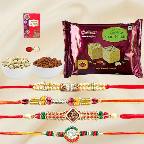 Blithe Rakhis  N Soan with Nuts