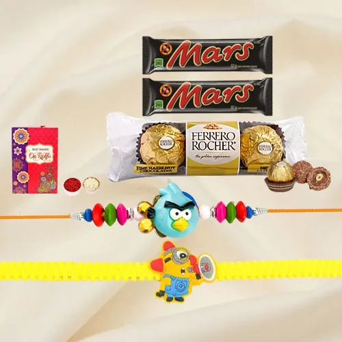 Mars n Feisty Ferrero for Kids Toon Rakhis
