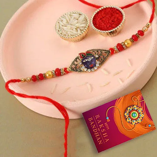 Madhava Rakhi with Heartfelt Wishes