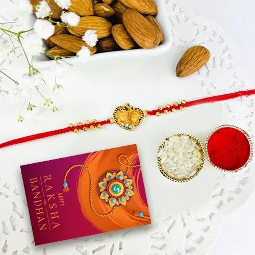 Almond Connection: Shiv Parvati Rakhi Edition