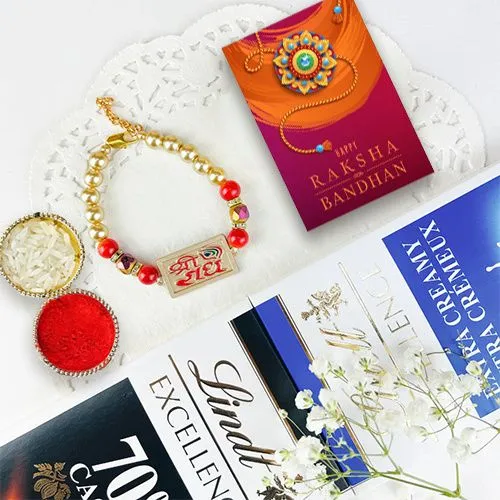 Divine Rakhi with Gourmet Lindt