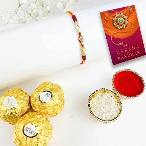 Festive Rakhi with Ferrero Rocher