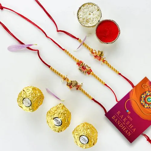 Celebratory Rakhi Pack with Treats