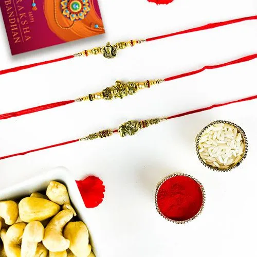 Rakhi Joy Pack: Rakhis and Cashews