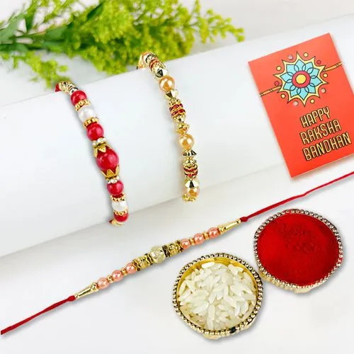 Radiant Rakhi Trio