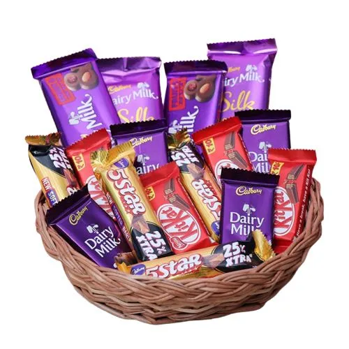 Unique Chocolate Gift Basket to Agra, India