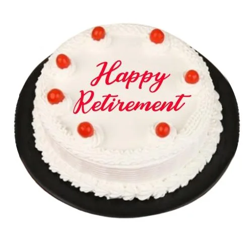 Retirement Cake Online | Happy Retirement Cake Delivery for Mom/Dad