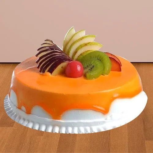 Delightful Fresh Fruit Cake