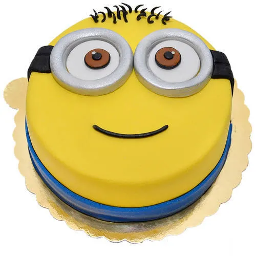 Deliver Delectable Minions Fondent Cake