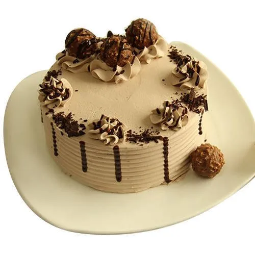 Yummy Ferrero Rocher Chocolate Cake