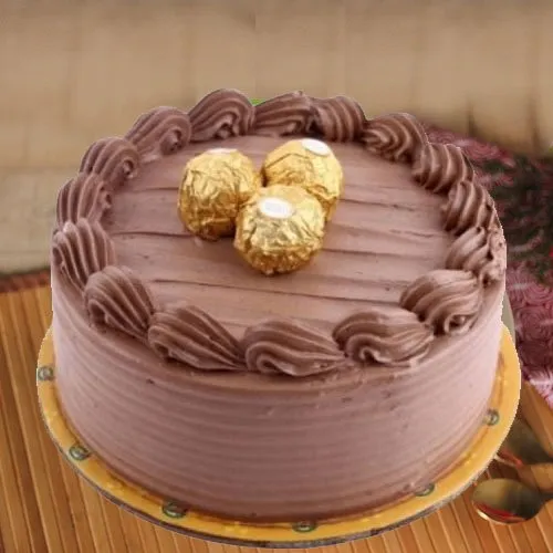 Delicious Ferrero Rocher Chocolate Cake