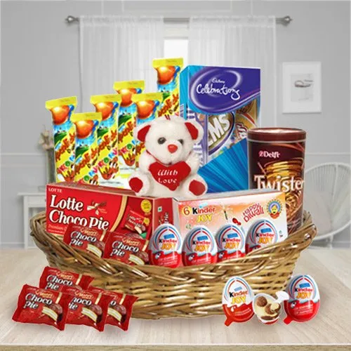 Buy Kids Chocolates Basket Online