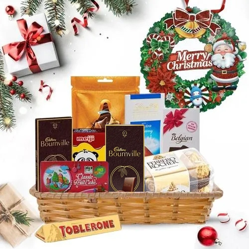 Mouth-Watering Chocolates Gift Basket