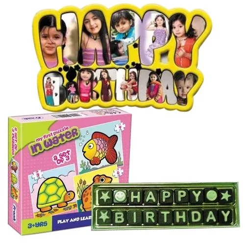 Wonderful Personalized Kids Birthday Gift Combo