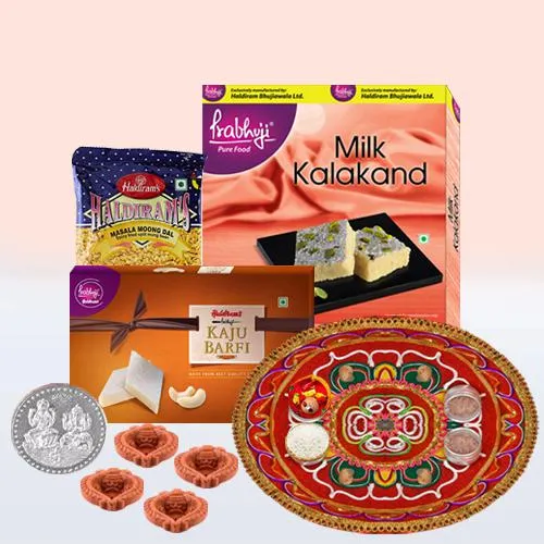 Diwali Special Devotional Gift with Sweets