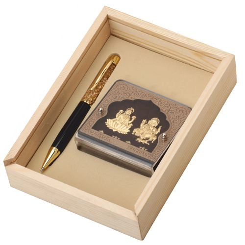 Elegant Laxmi-Ganesh Gift Set