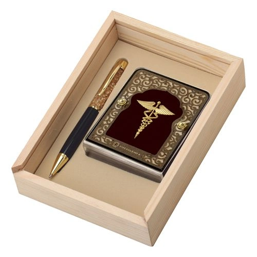 Elegant Gold-Foiled Doctors Pen Gift