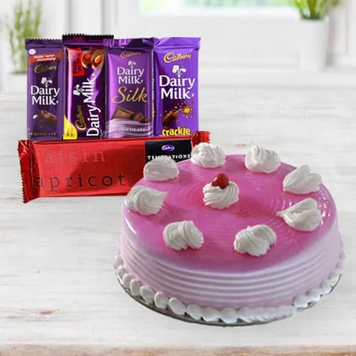 Amazing Cake n Chocolates for Birthday