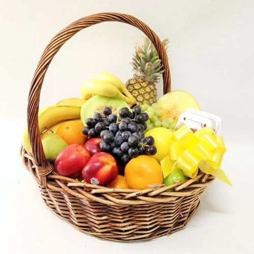 Exquisite Orchard Delight Fresh Fruits Basket - 5kg