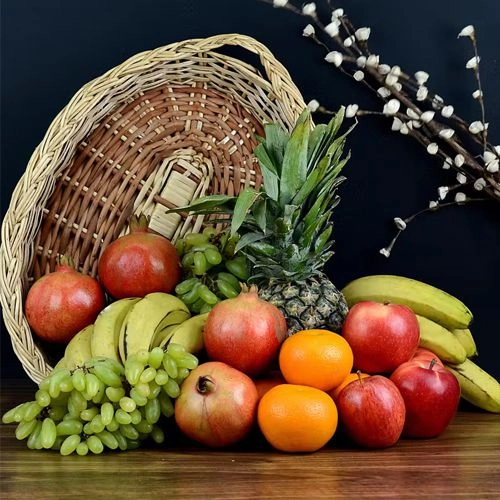 Lush Fruit Bounty Basket