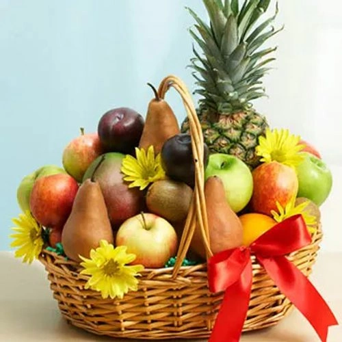 Delightful Fresh Fruits Basket