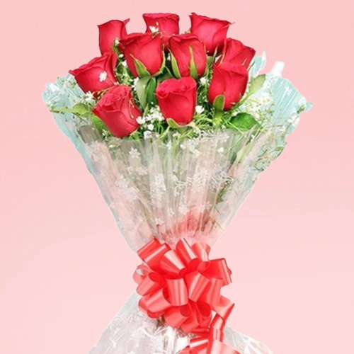 Mixed Roses - Valentine Gift Flowers for same day delivery - Indiaflorist247