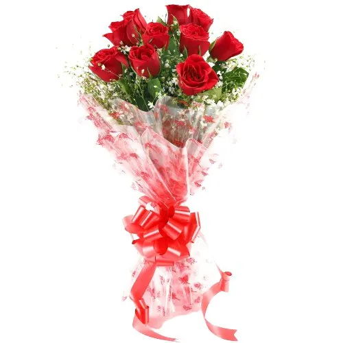 Lovely Birthday Red Rose Bouquet