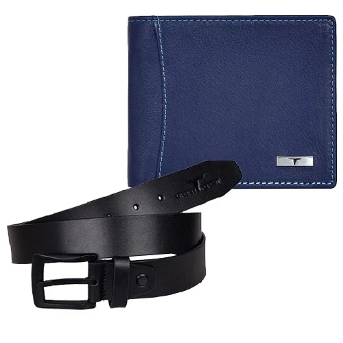 WildHorn Gift Hamper for Men I Leather Wallet, Keychain & Pen Combo Gift Set  I Gift