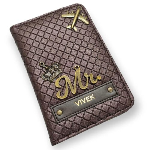 Stylish Personalized Passport Holder for Travel