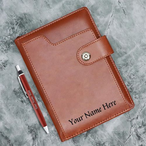 Personalized Notes Diary with Pouch