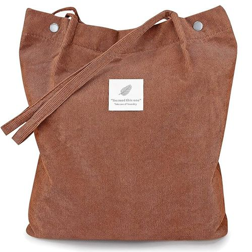 Stylish Brown Canvas Tote Bag for All Occasions