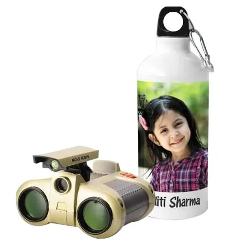 Exclusive Personalized Photo Sipper with Binocular