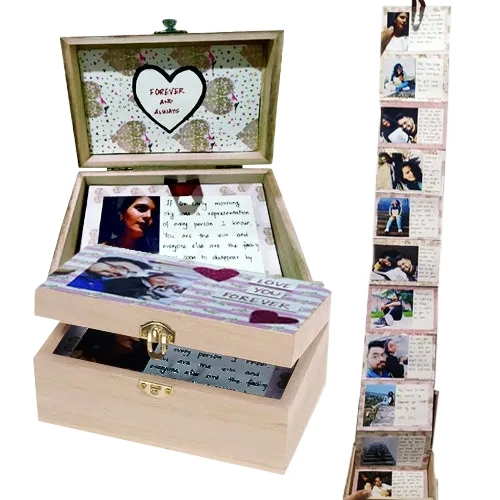 Order Infinity Box of Personalized Message n Photos