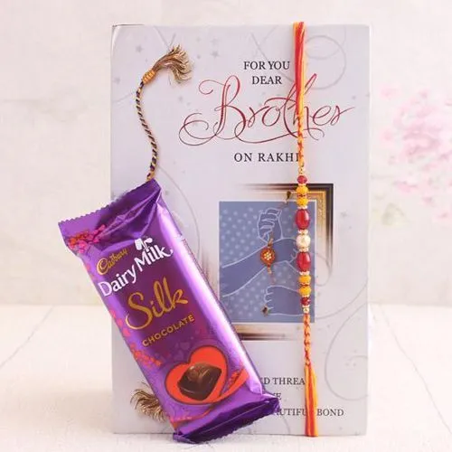 Elegant Rakhi Chocolate Gift Combo