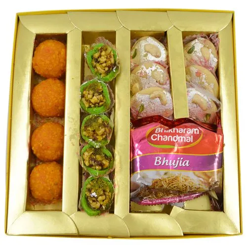 Scrumptious Assorted Sweets N Savoury Box