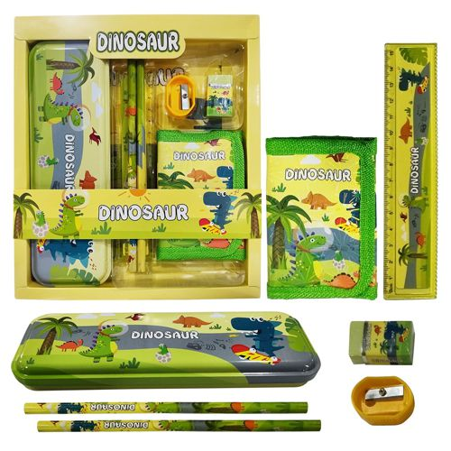 Dinosaur Stationary Set of 7 pcs - Perfect Gift