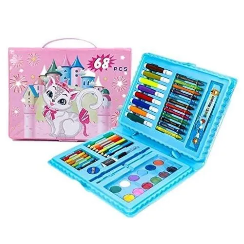 Deluxe Drawing & Painting Art Set of 68 pcs - Buy & Send