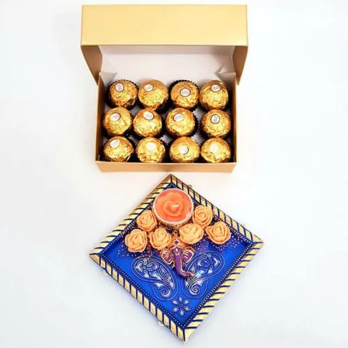 Ganesha Candle with Ferrero<br>