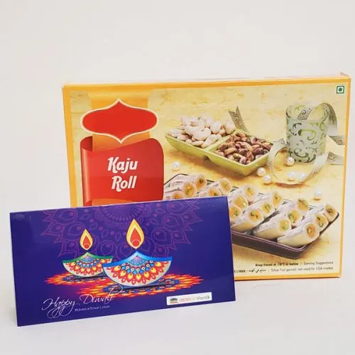 Diwali with Kaju Roll<br>