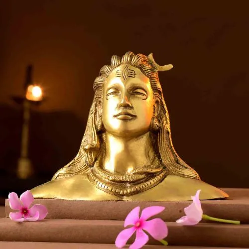 Adiyogi Brass Idol