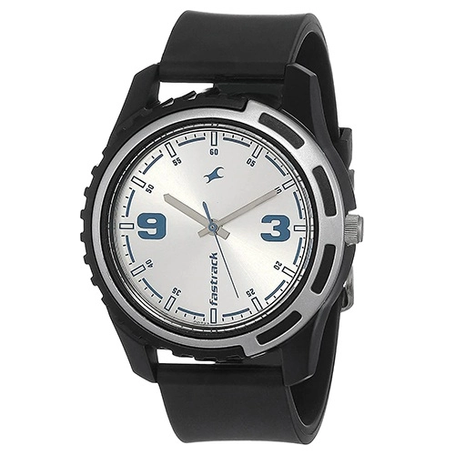 Beautiful Fastrack Casual Analog Silver Dial Mens Watch