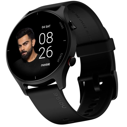 Fabulous Noise Twist Bluetooth Calling Jet Black Smart Watch