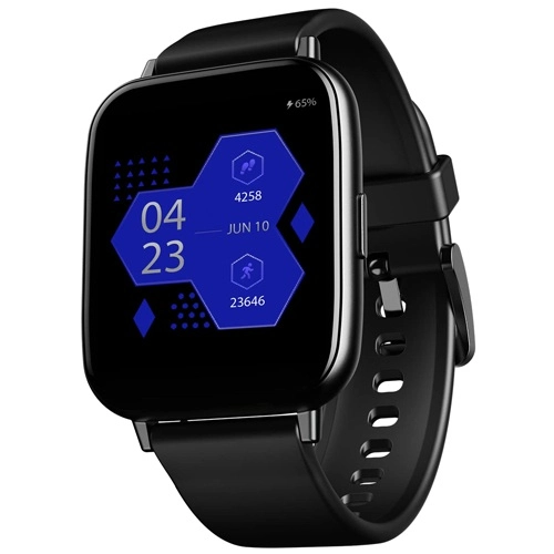 Appealing boAt Wave Prime47 Matte Black Bluetooth Smart Watch